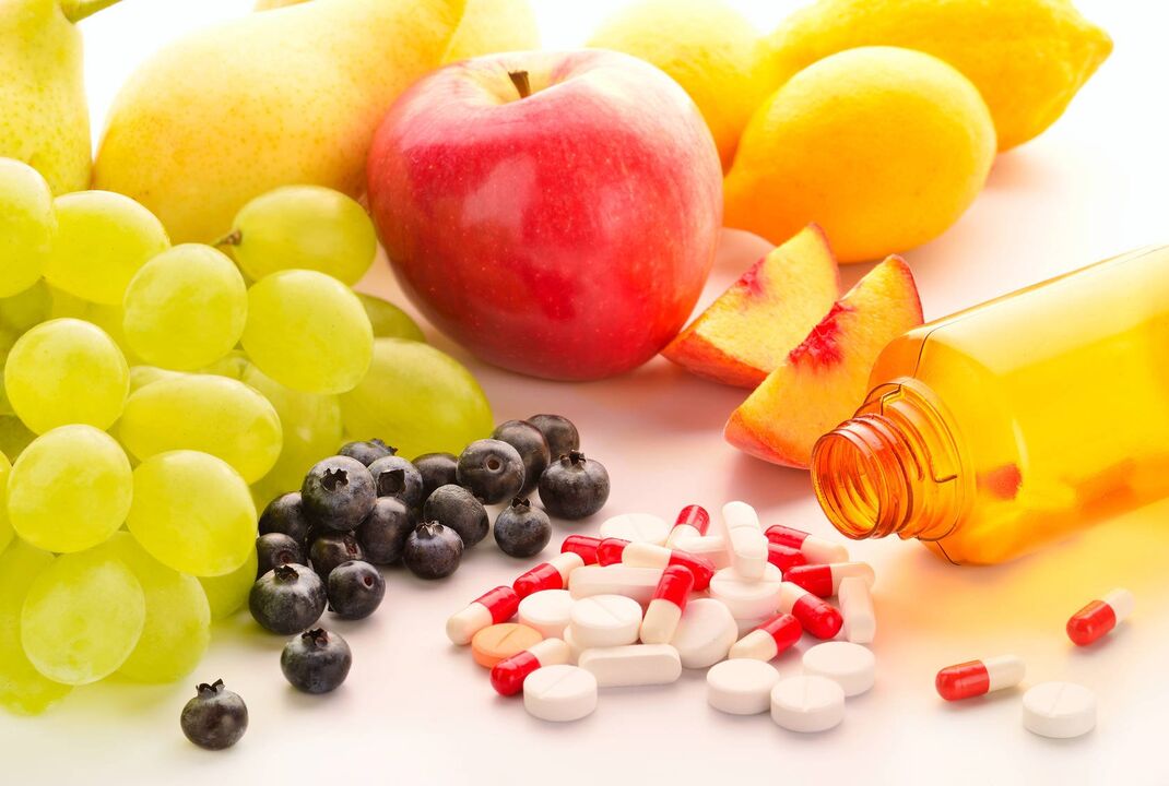 vitamines et compléments alimentaires pour le traitement de la prostatite