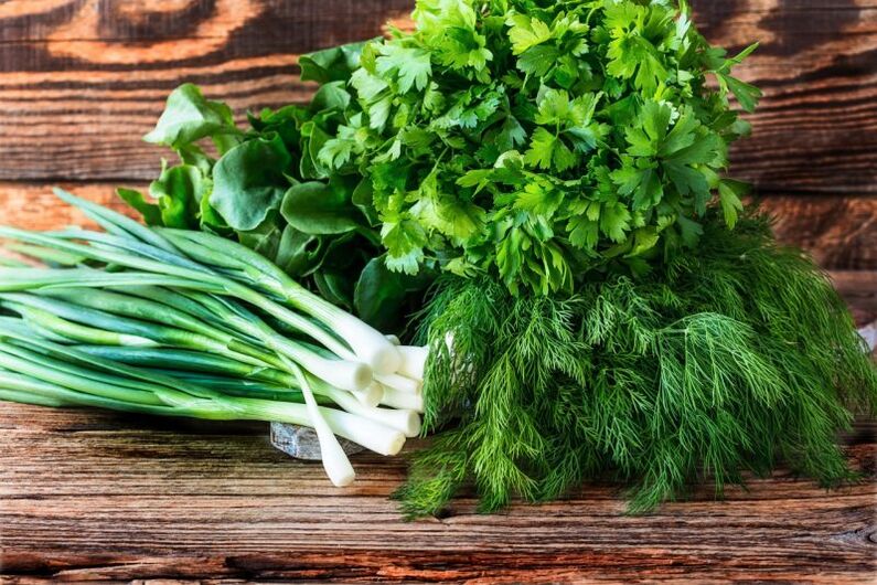 légumes verts pour la prostatite